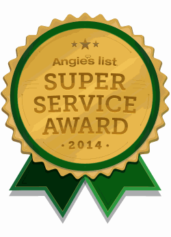 Angie's List Super Service Award badge